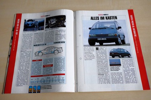 Mot 1992 toyota previa gl - mot, 14/1992