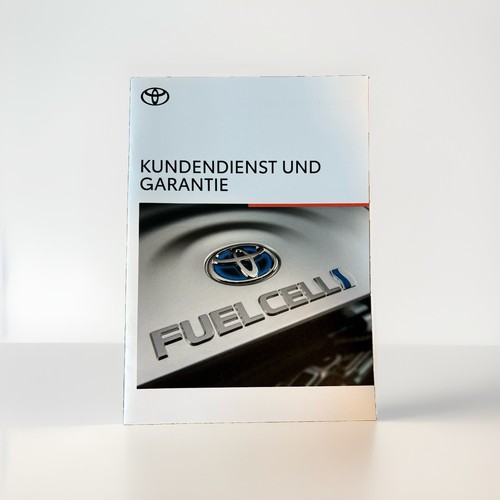 Toyota mirai serviceheft - mirai,