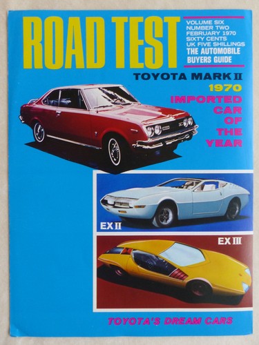 Toyota mark road - test,