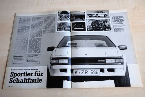 Mot 1985 toyota celica - toyota,