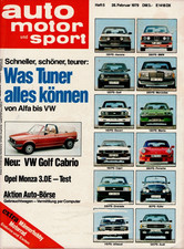 auto motor sport Heft 5