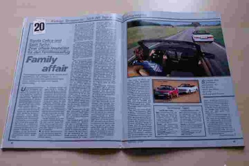 Sport auto 1987 - auto, toyota
