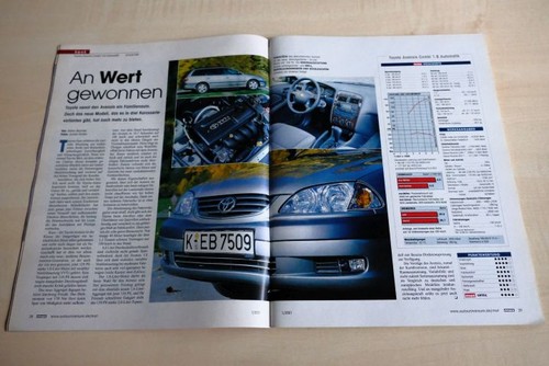 Mot 2000 toyota avensis - toyota,