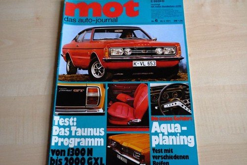 Mot 1971 ford taunus - mot,