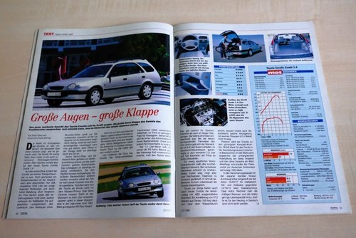 Mot 1997 toyota - toyota, corolla