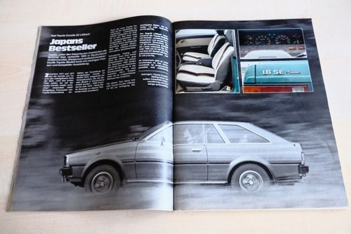 Mot 1981 toyota corolla 6 - toyota, 1.6