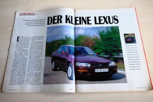 Mot 1991 toyota camry - mot,